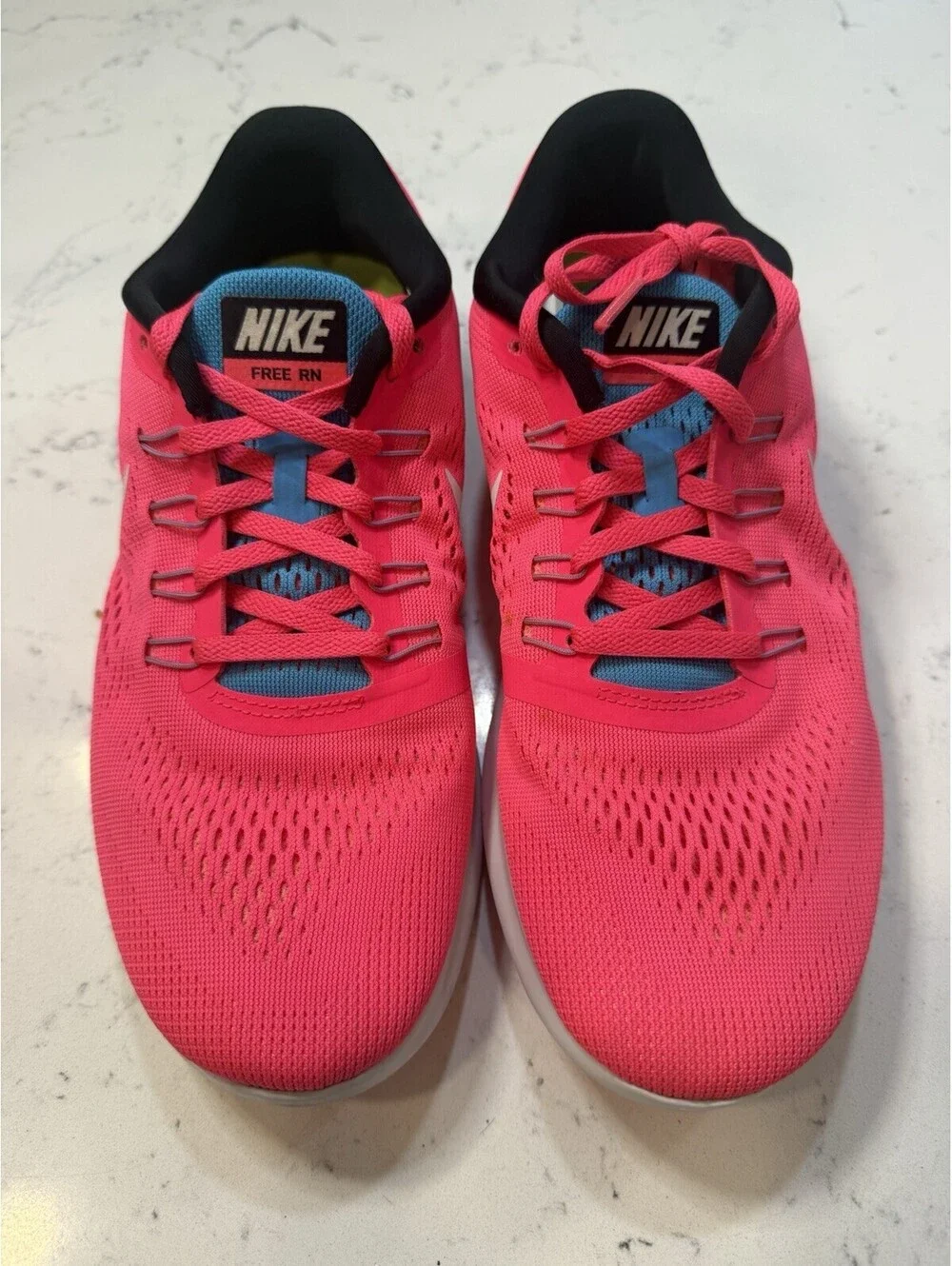 Nike Free Rn Racer Pink Women Running Shoes Size 10